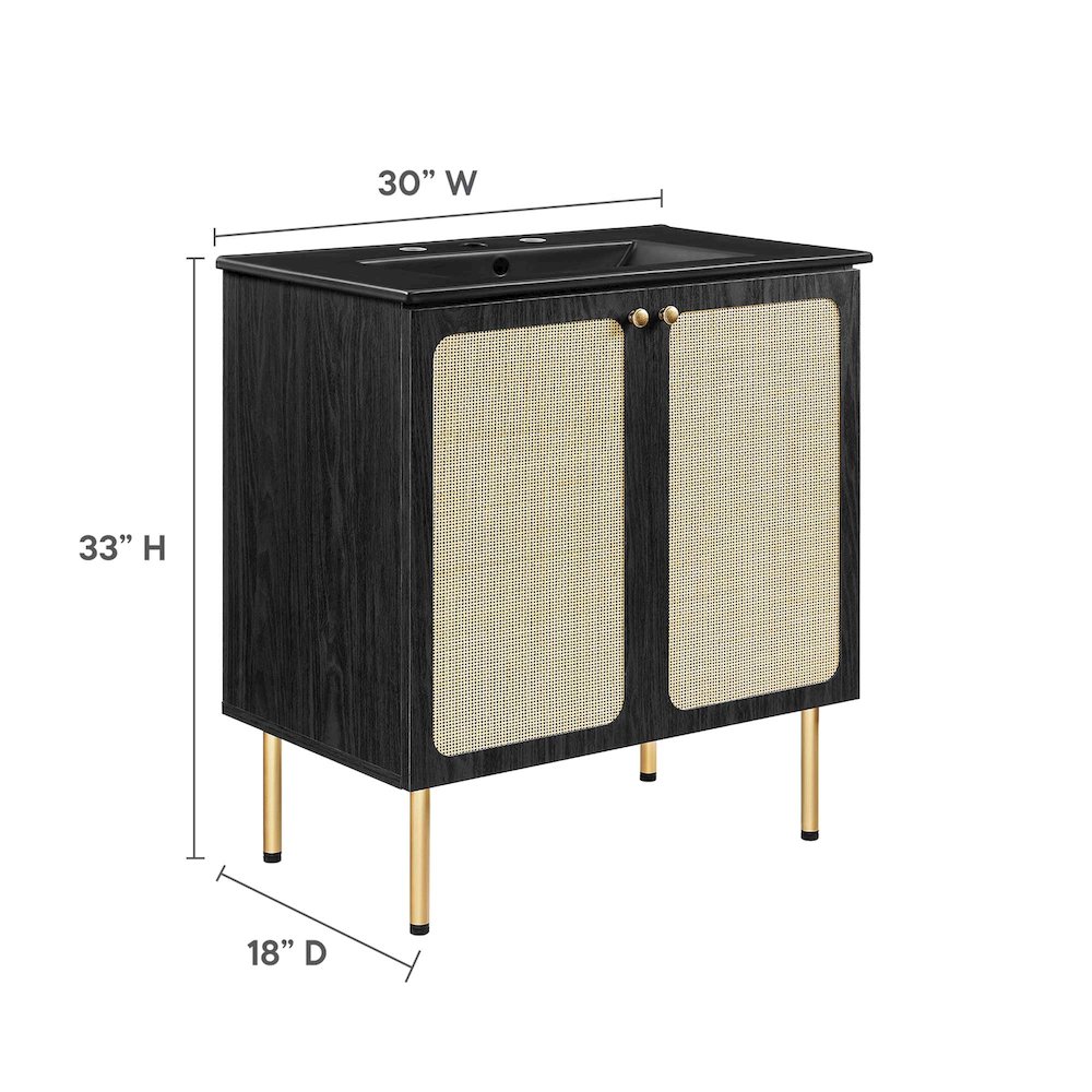 Chaucer 30" Bathroom Vanity. Picture 2