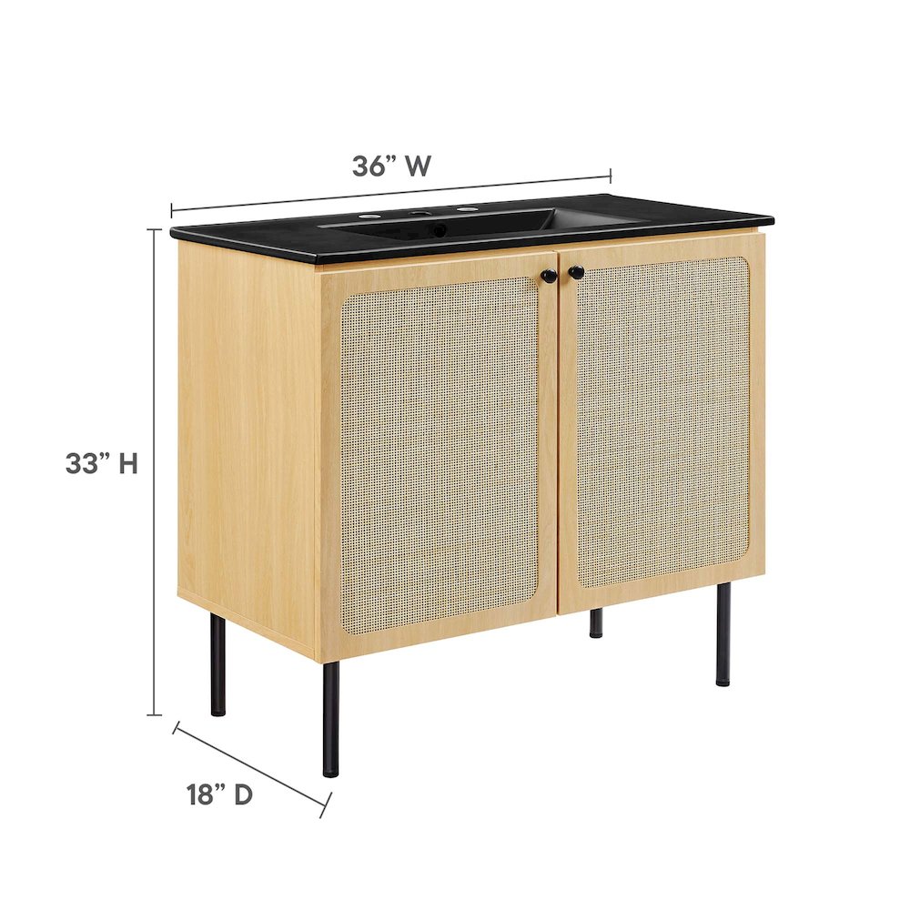 Chaucer 36" Bathroom Vanity. Picture 2