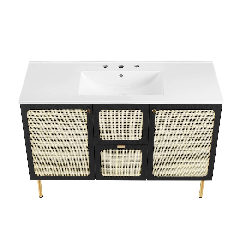 Chaucer 48" Single Sink Bathroom Vanity. Picture 13