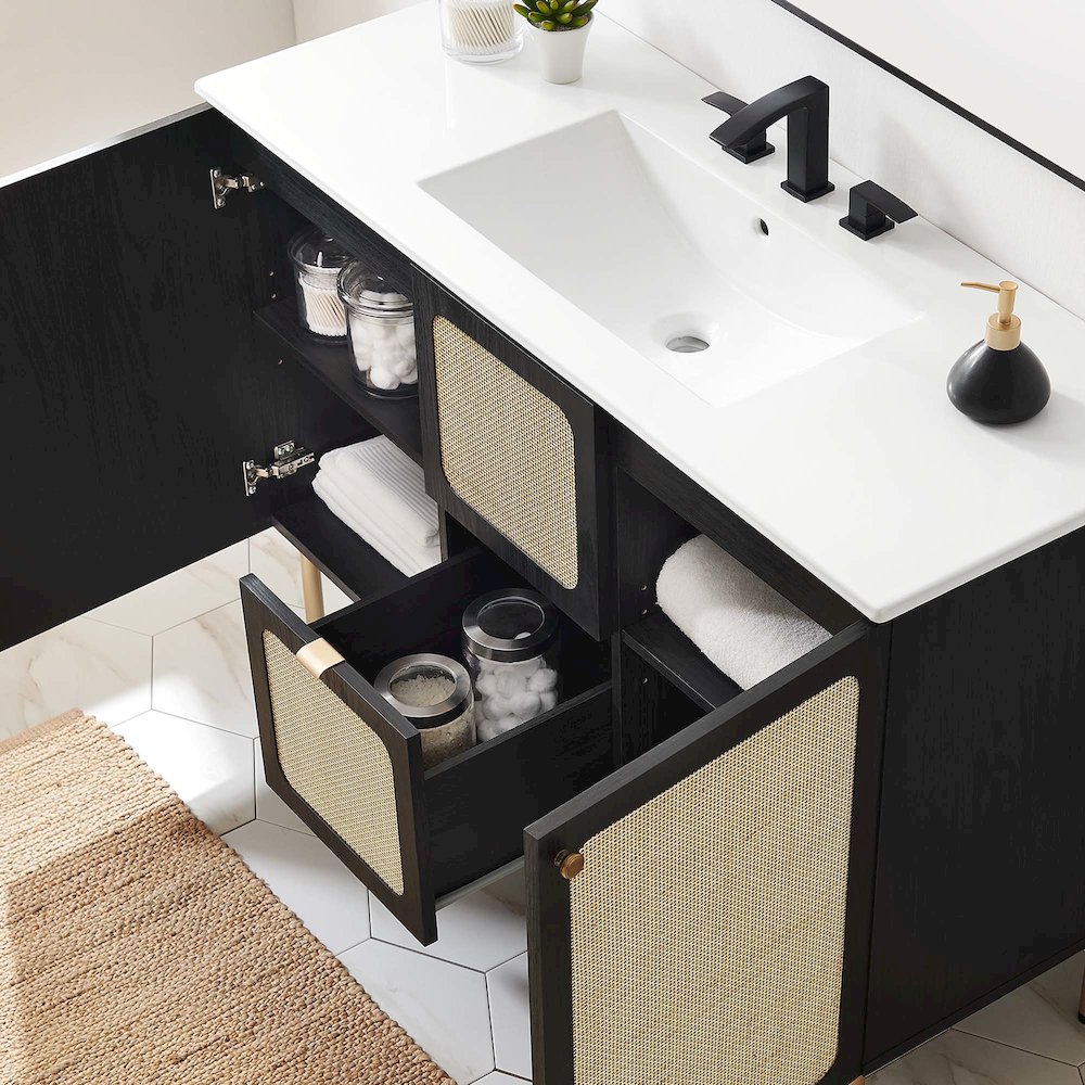 Chaucer 48" Single Sink Bathroom Vanity. Picture 17