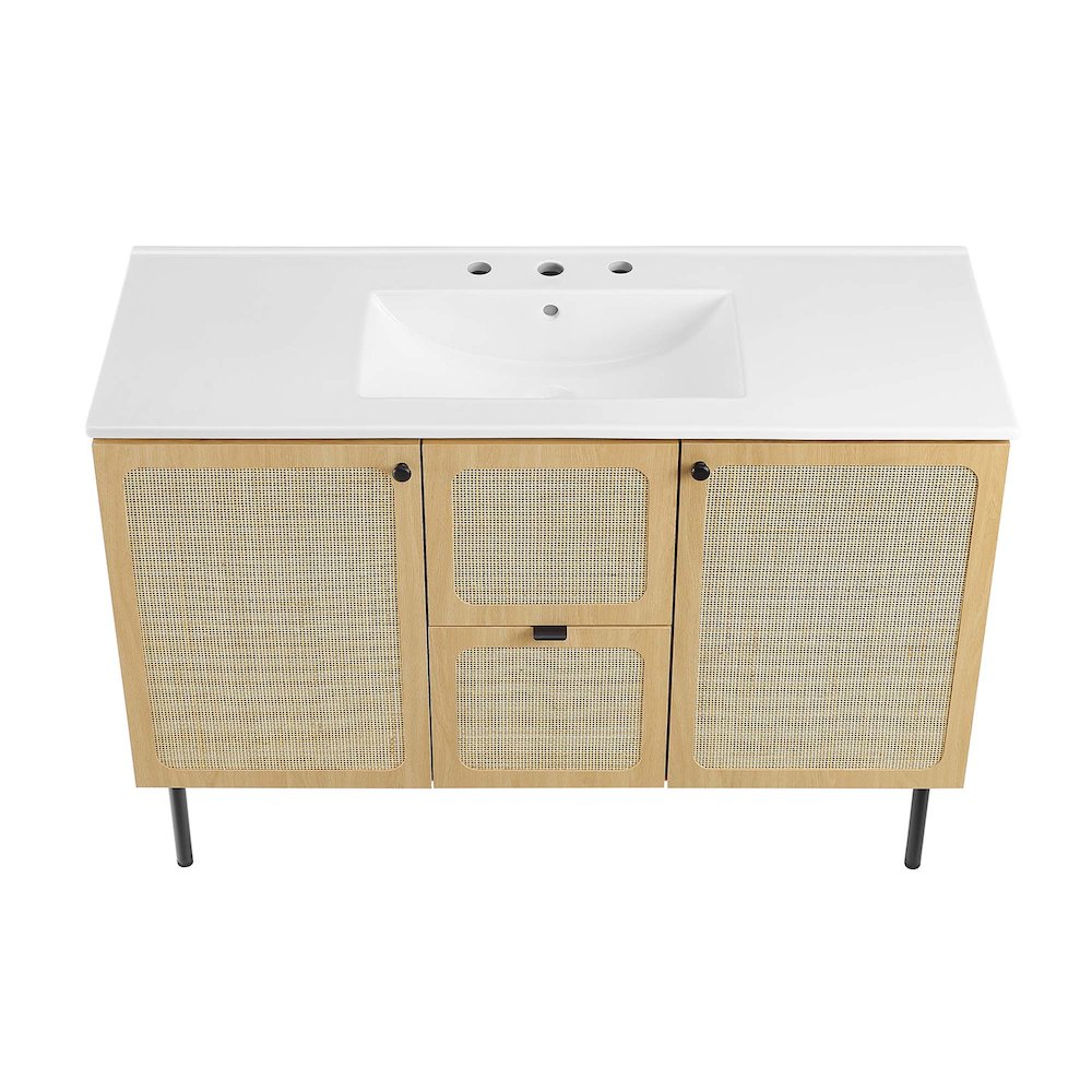 Chaucer 48" Single Sink Bathroom Vanity. Picture 13