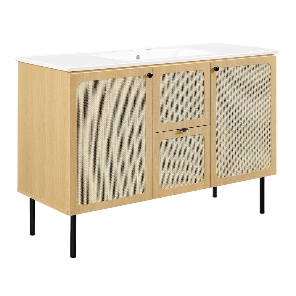 Chaucer 48" Single Sink Bathroom Vanity. Picture 1