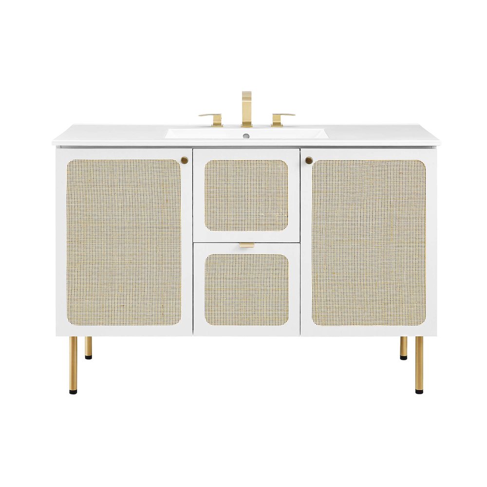 Chaucer 48" Single Sink Bathroom Vanity. Picture 12