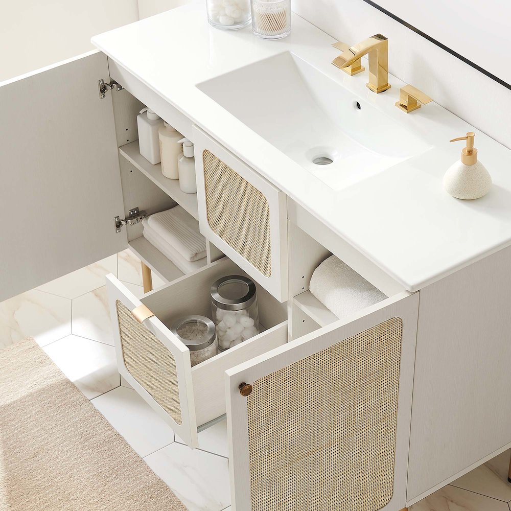 Chaucer 48" Single Sink Bathroom Vanity. Picture 17