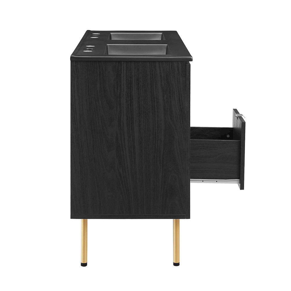 Chaucer 48" Double Sink Bathroom Vanity. Picture 5