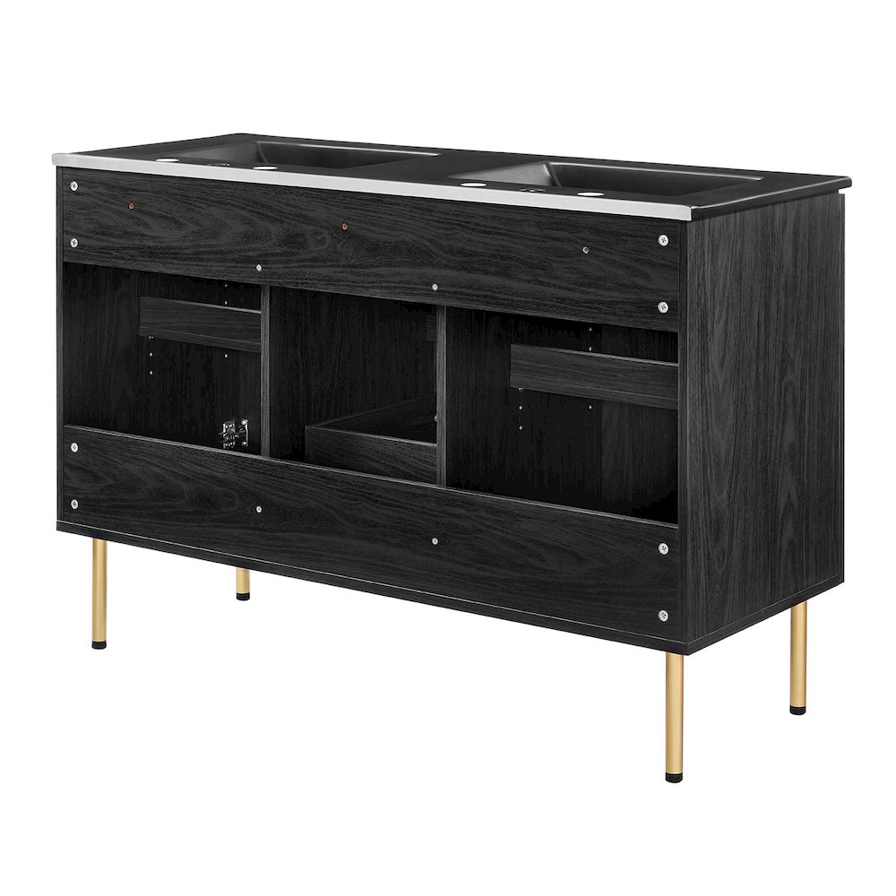 Chaucer 48" Double Sink Bathroom Vanity. Picture 11