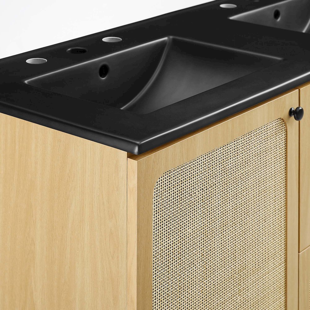 Chaucer 48" Double Sink Bathroom Vanity. Picture 14