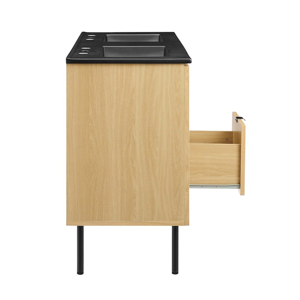 Chaucer 48" Double Sink Bathroom Vanity. Picture 5