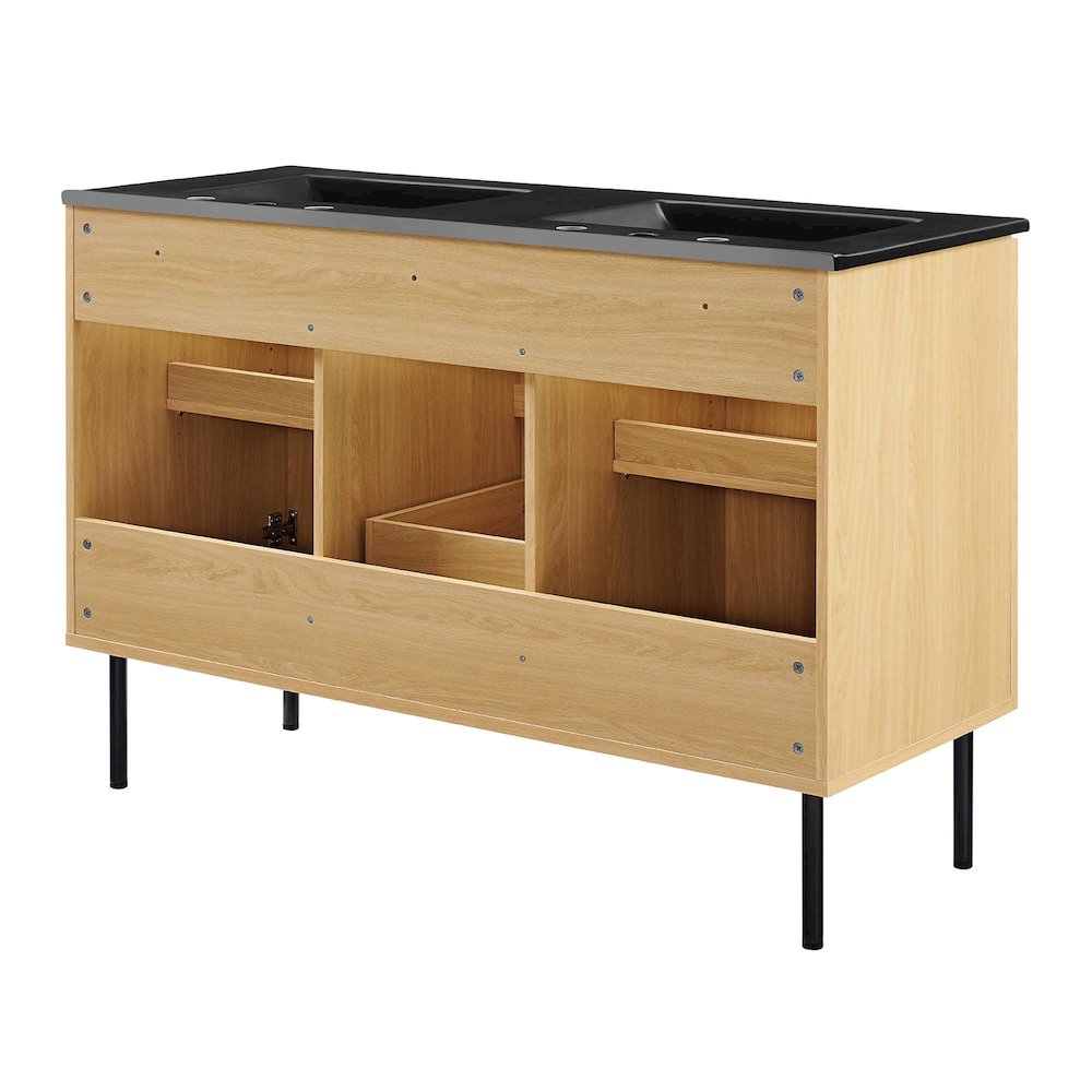 Chaucer 48" Double Sink Bathroom Vanity. Picture 11