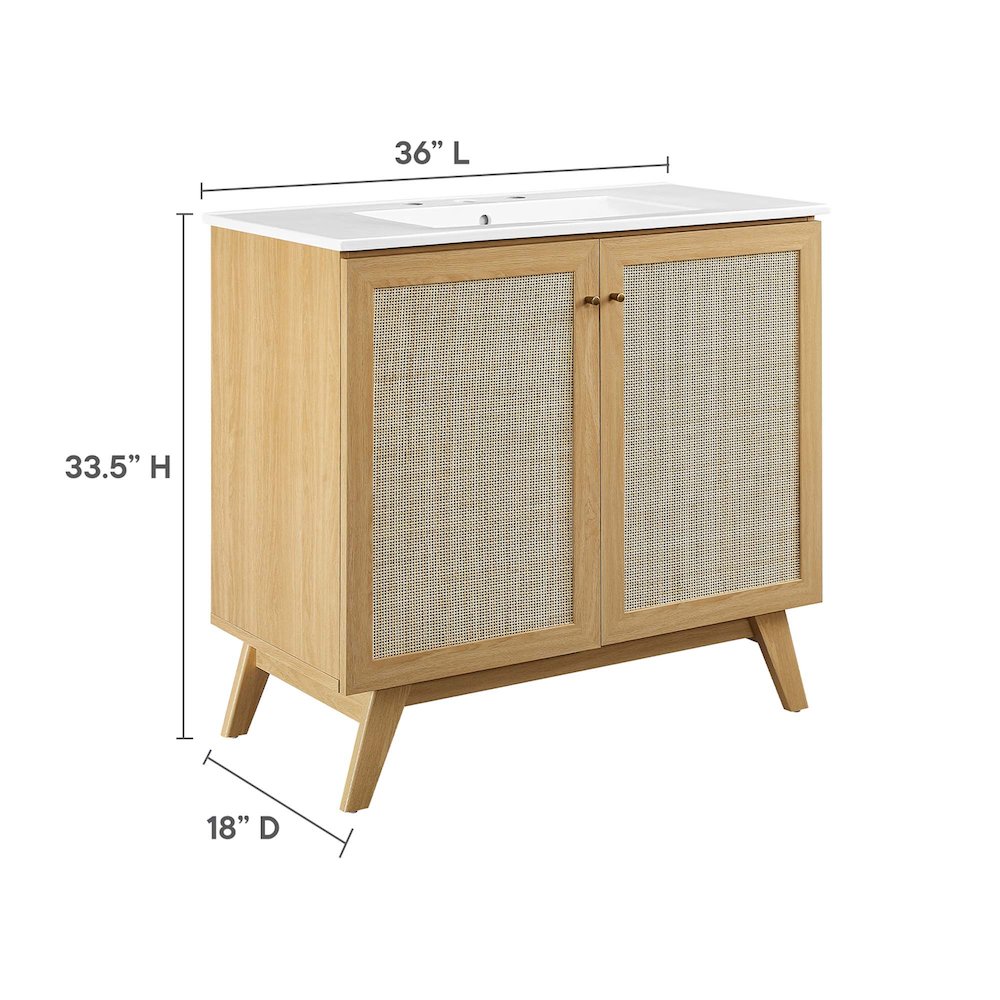 Soma 36” Bathroom Vanity. Picture 2