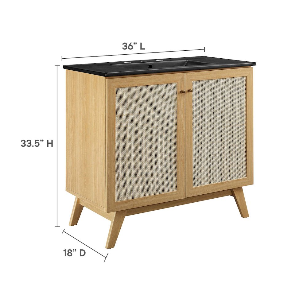 Soma 36” Bathroom Vanity. Picture 2