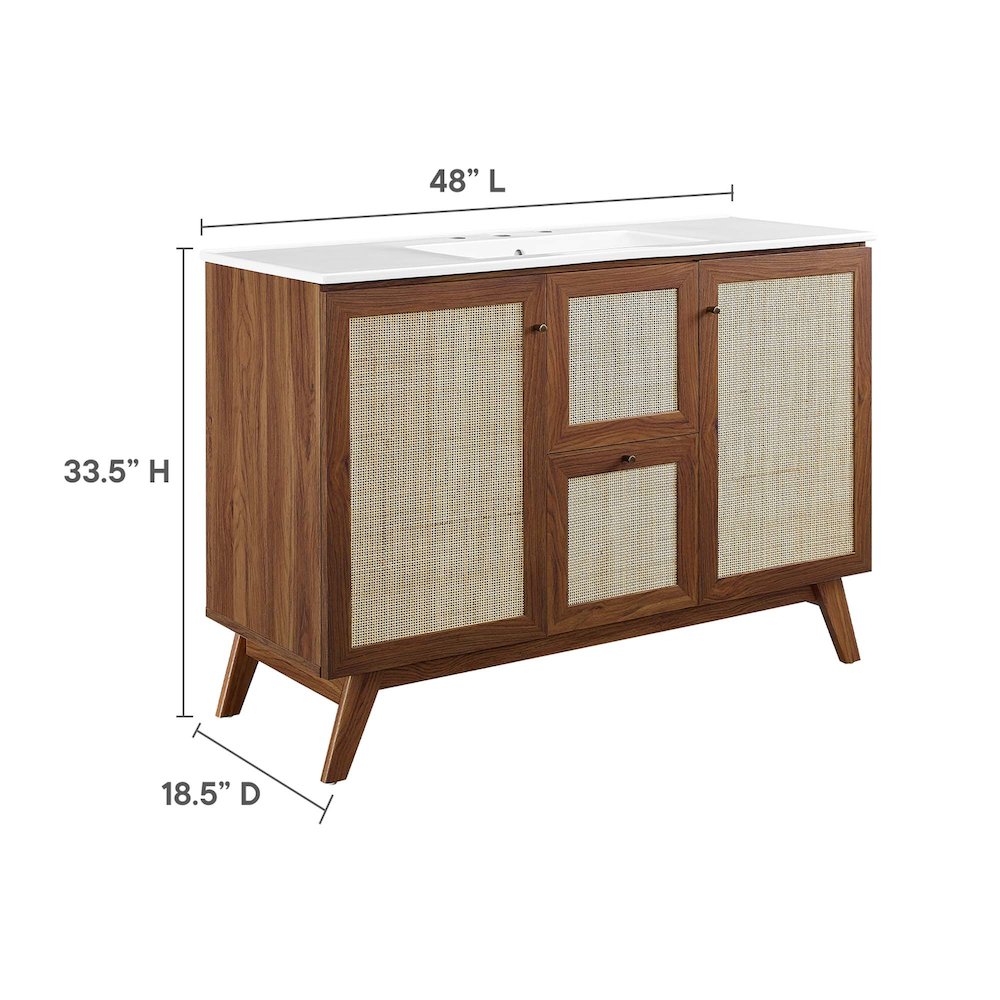 Soma 48” Single Sink Bathroom Vanity. Picture 2