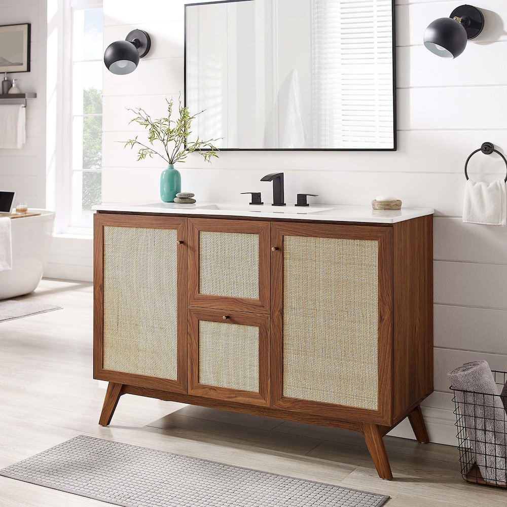 Soma 48” Single Sink Bathroom Vanity. Picture 16