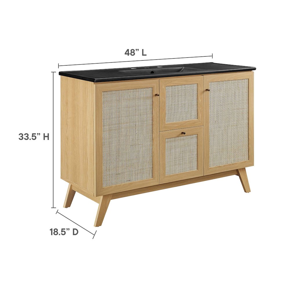 Soma 48” Single Sink Bathroom Vanity. Picture 2