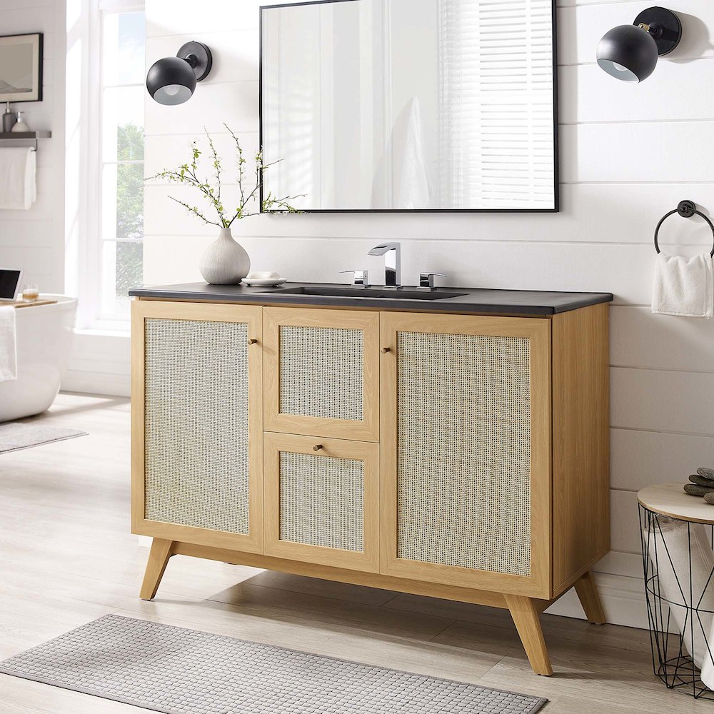 Soma 48” Single Sink Bathroom Vanity. Picture 16
