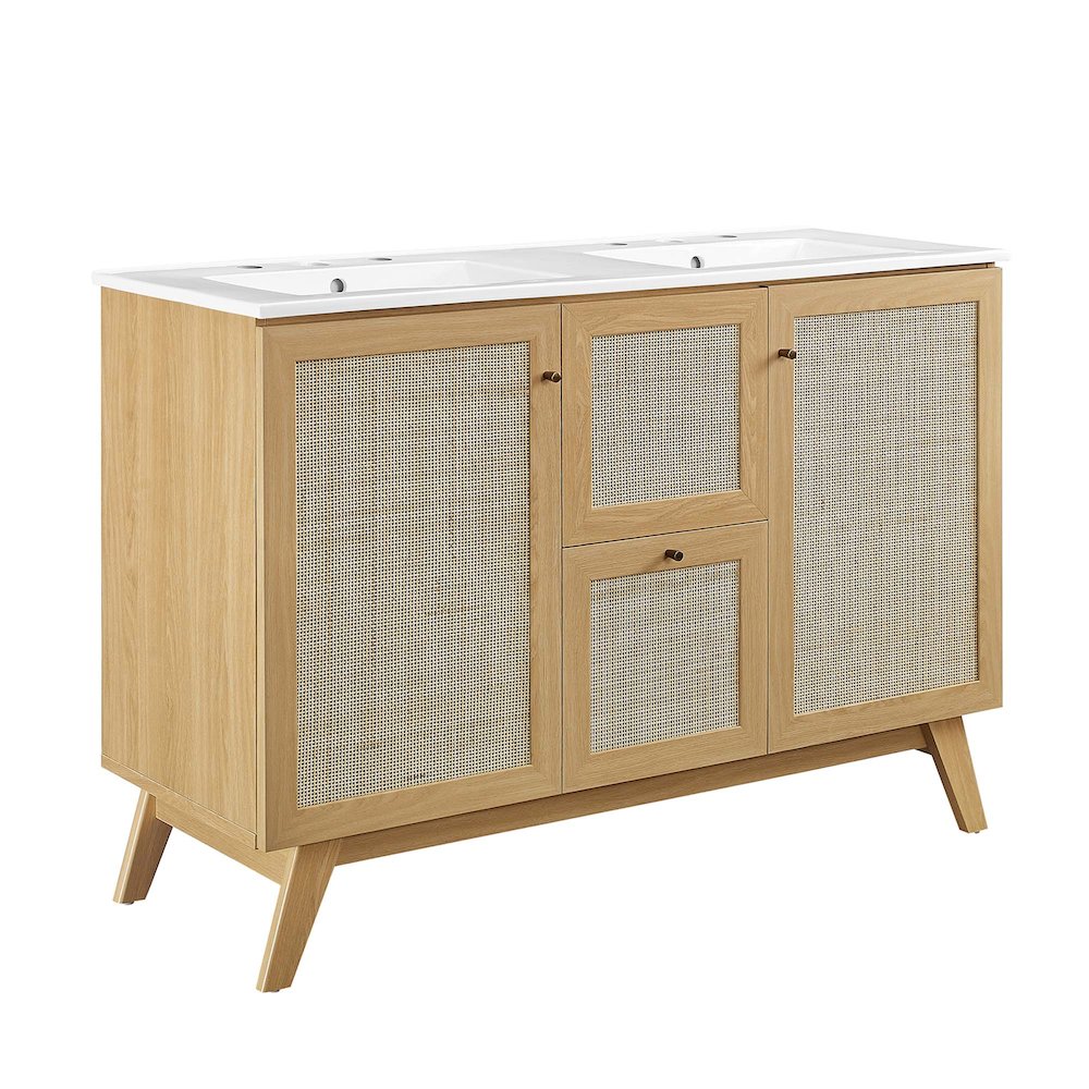 Soma 48” Double Sink Bathroom Vanity. Picture 1
