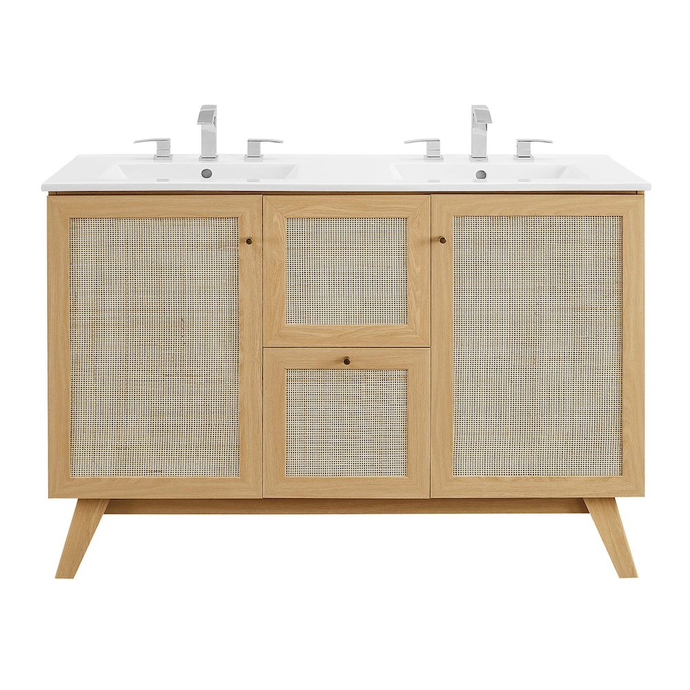 Soma 48” Double Sink Bathroom Vanity. Picture 11