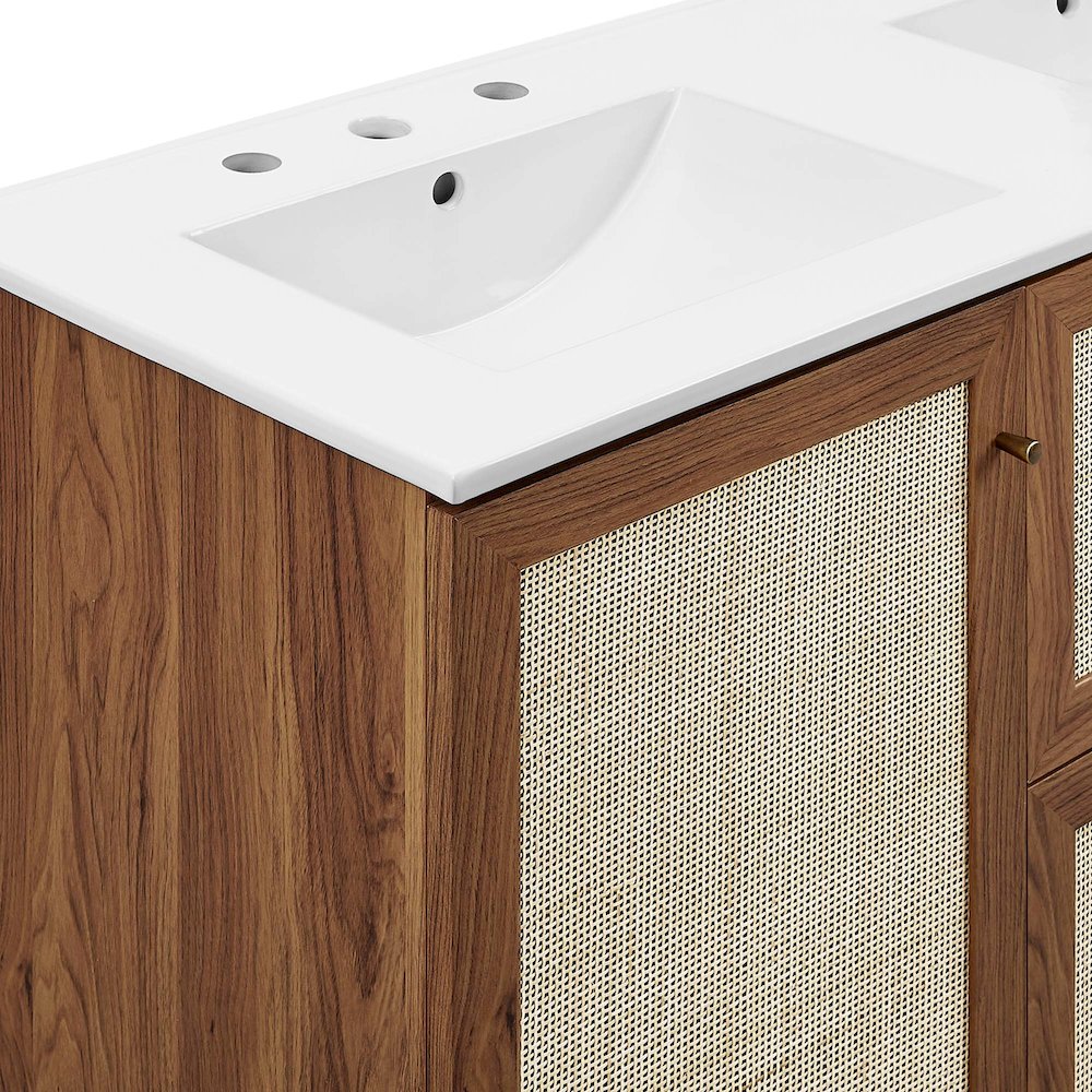 Soma 48” Double Sink Bathroom Vanity. Picture 14