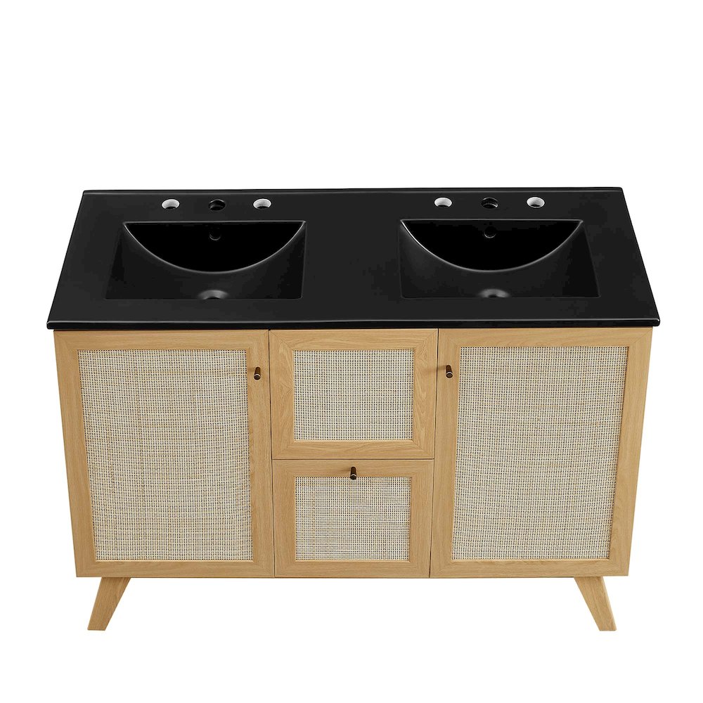 Soma 48” Double Sink Bathroom Vanity. Picture 12