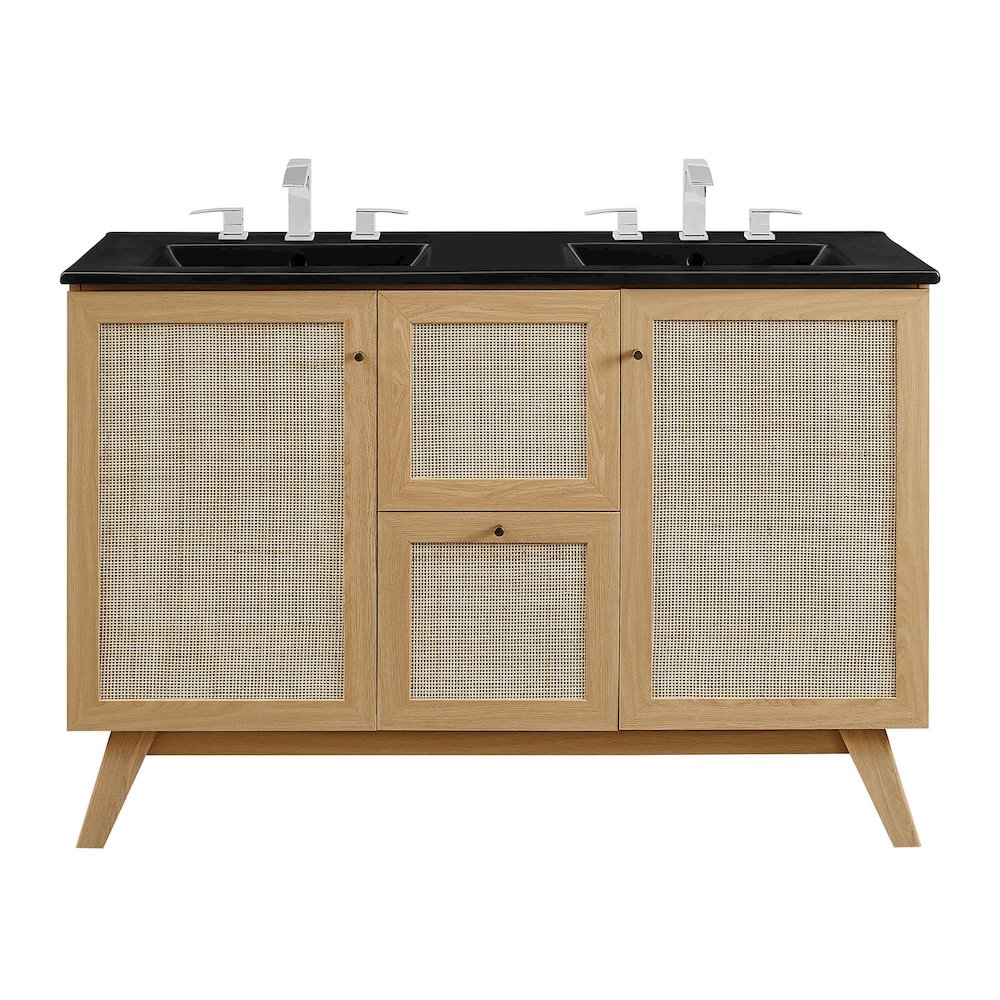 Soma 48” Double Sink Bathroom Vanity. Picture 11