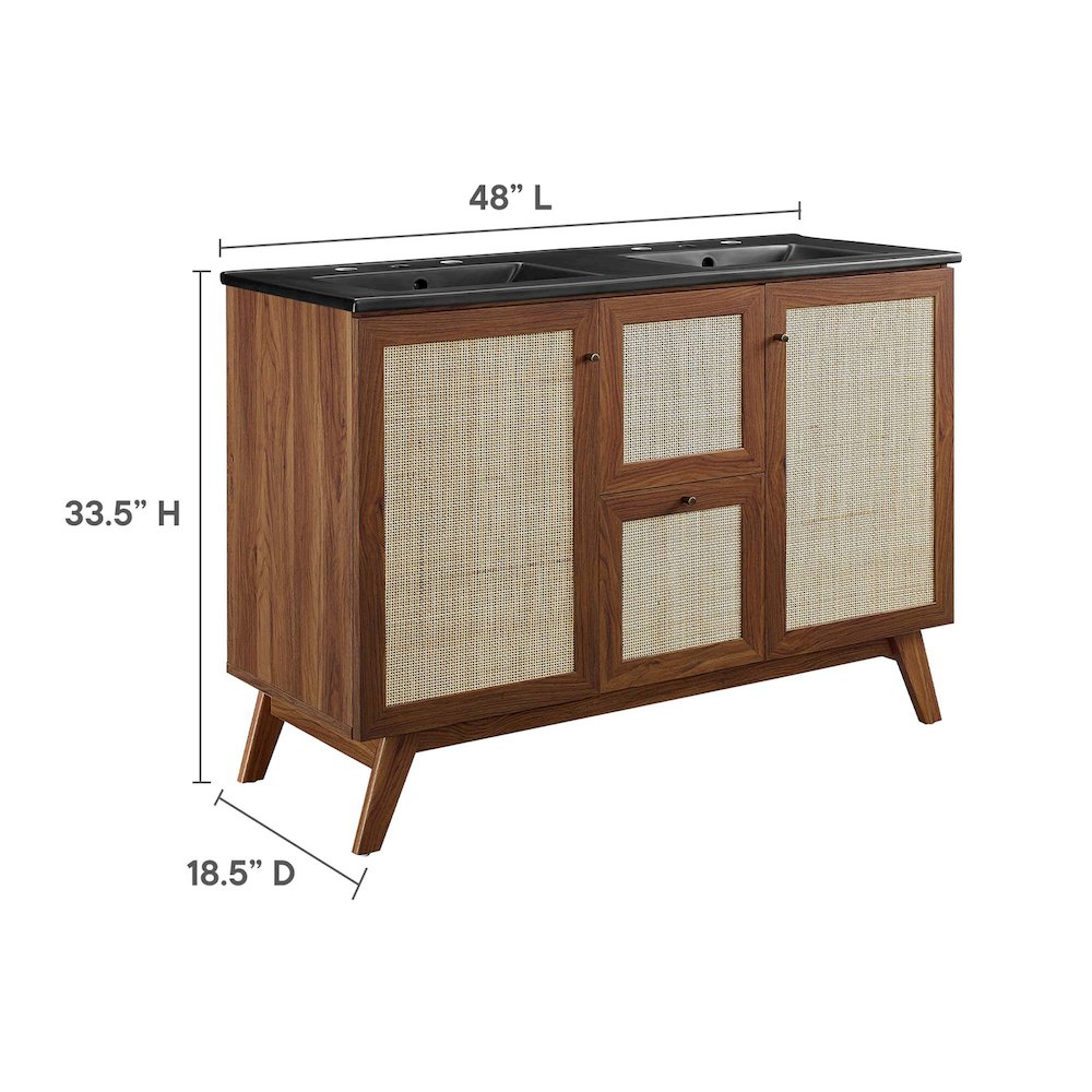 Soma 48” Double Sink Bathroom Vanity. Picture 2