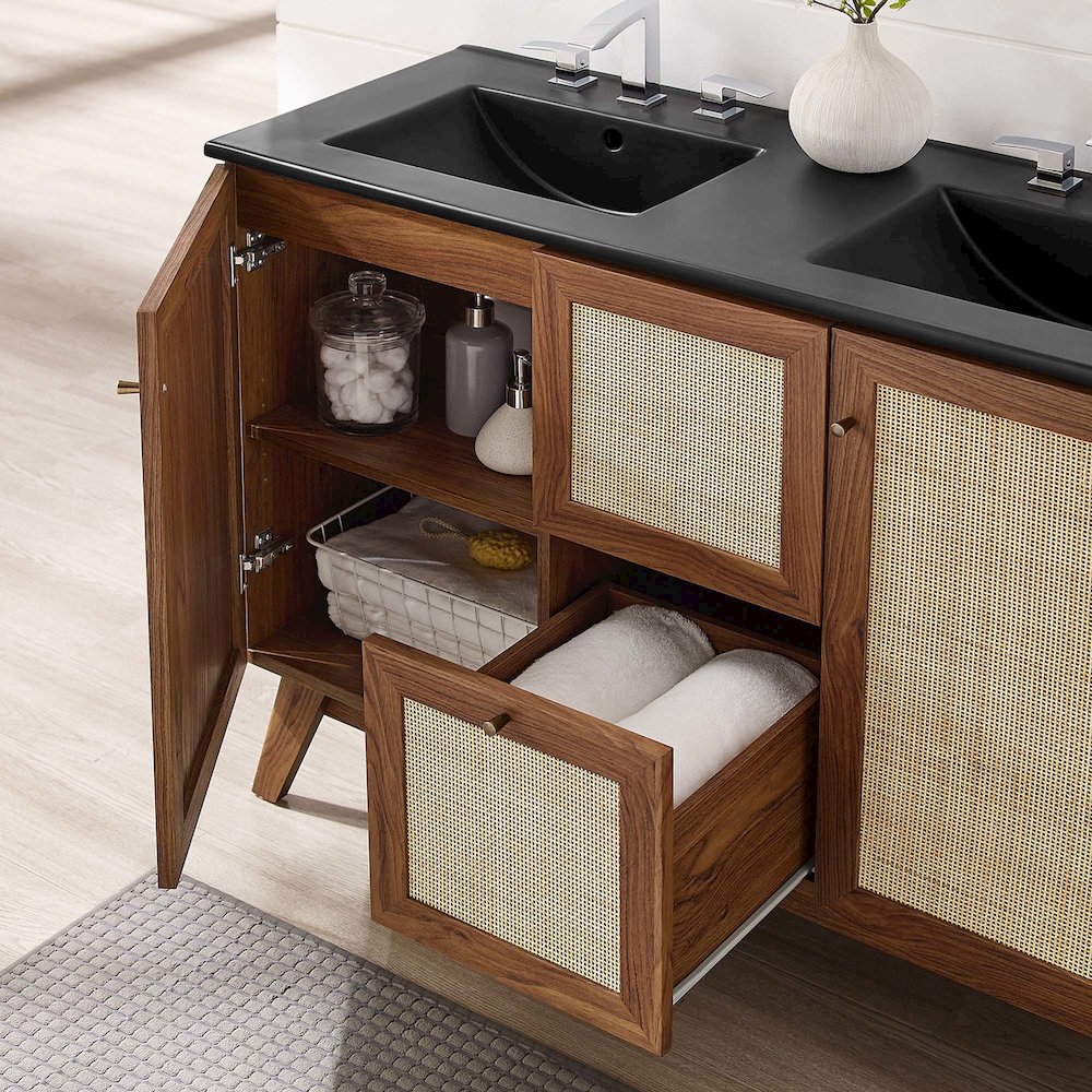 Soma 48” Double Sink Bathroom Vanity. Picture 17