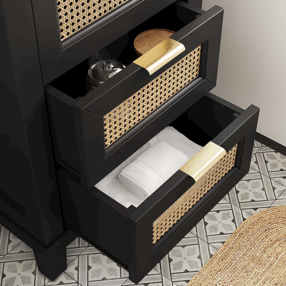Dixie 24” Solid Wood Bathroom Vanity Cabinet. Picture 11