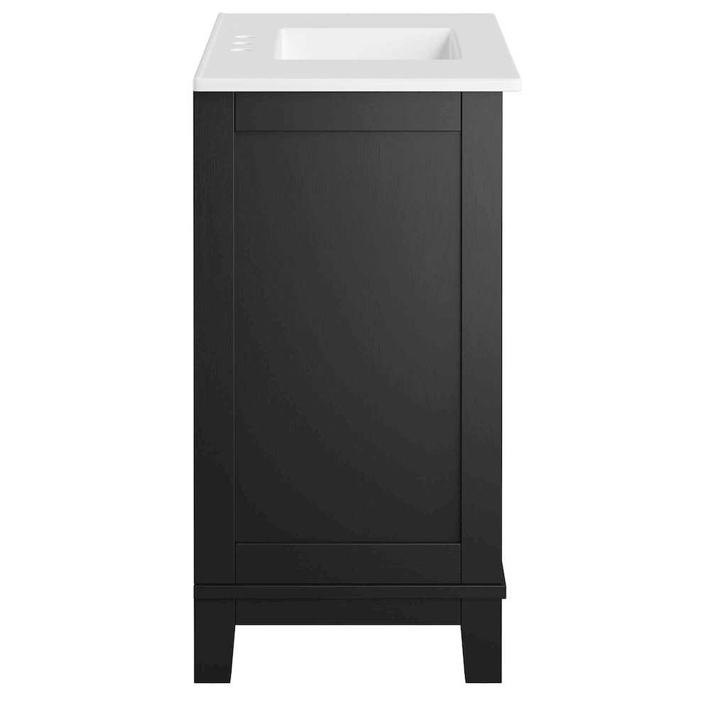 Dixie 36” Solid Wood Bathroom Vanity Cabinet. Picture 4