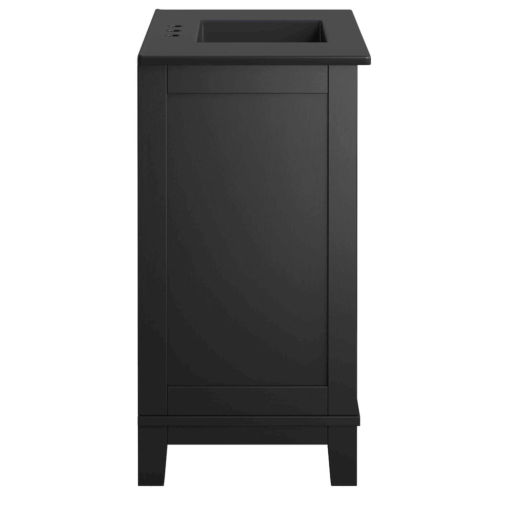 Dixie 36” Solid Wood Bathroom Vanity Cabinet. Picture 4