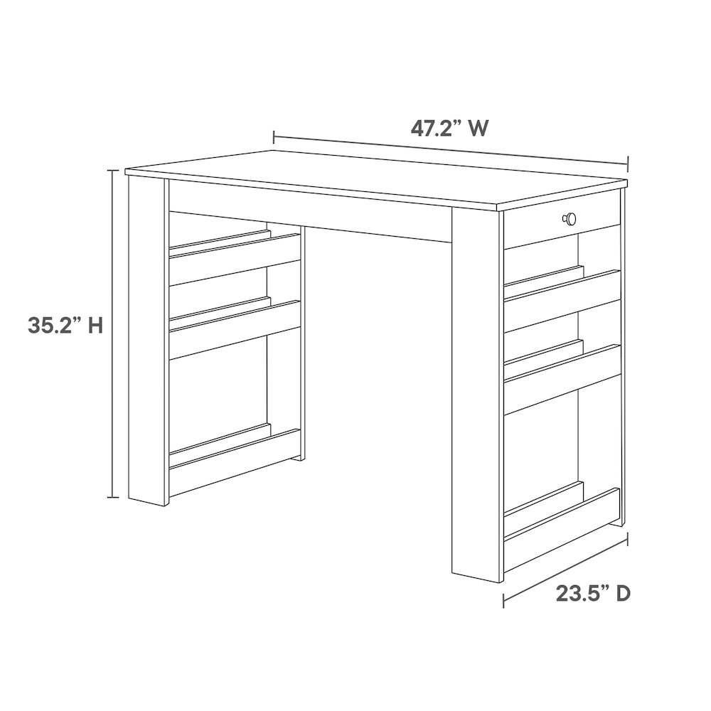 Galley 3-Piece Kitchen Island and Stool Set. Picture 3
