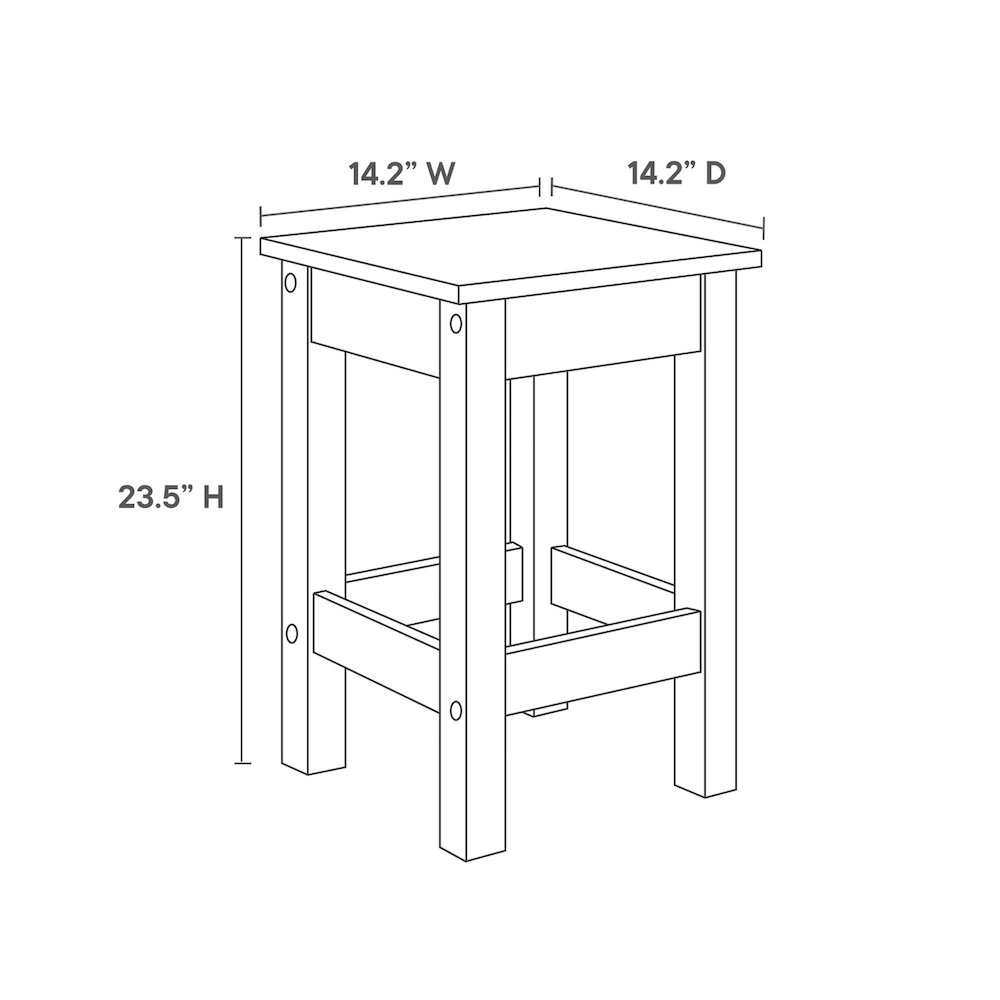 Meadowbrook 3-Piece Kitchen Island and Stool Set. Picture 4