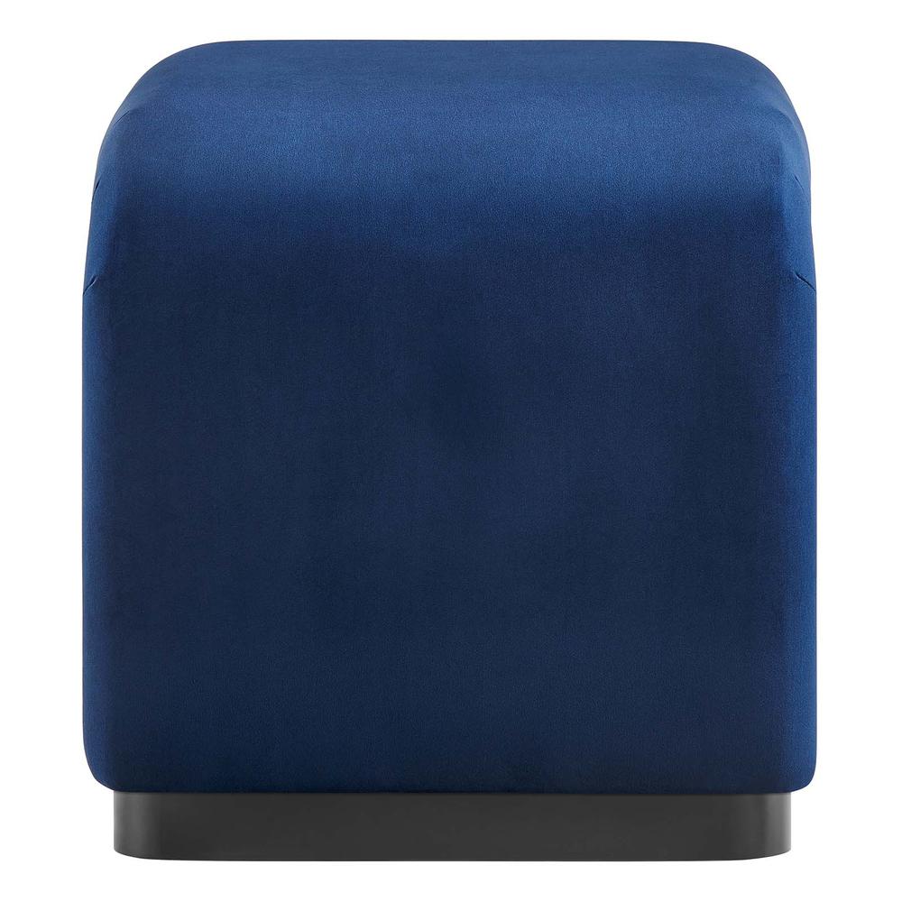 Koda Performance Velvet Waterfall Stool. Picture 2