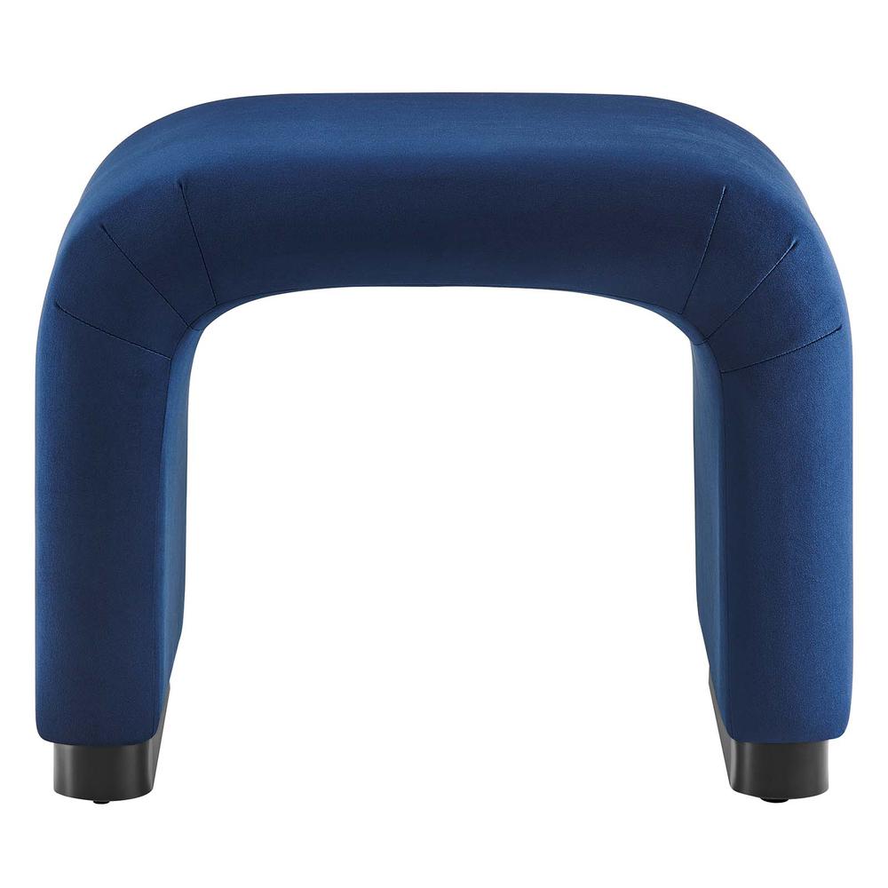 Koda Performance Velvet Waterfall Stool. Picture 3