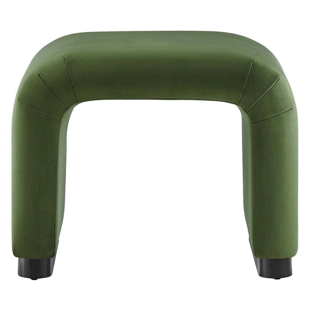 Koda Performance Velvet Waterfall Stool. Picture 5