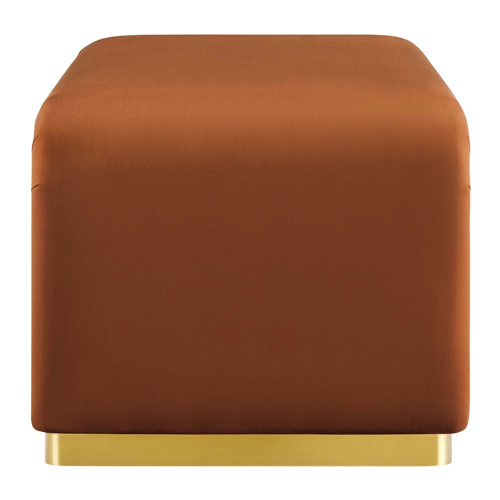 Koda Performance Velvet Waterfall Ottoman. Picture 4