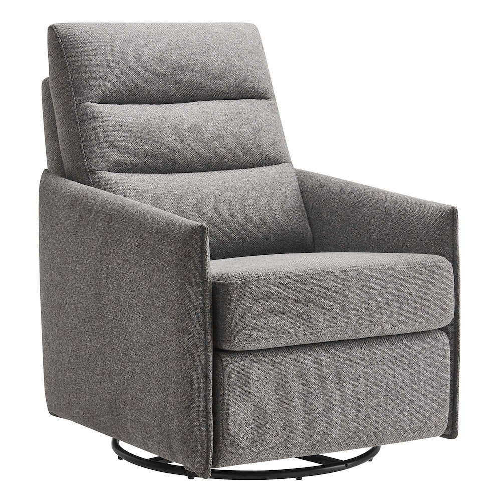 Etta Upholstered Fabric Lounge Chair. Picture 1