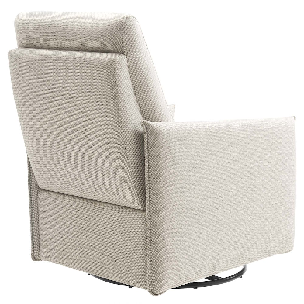 Etta Upholstered Fabric Lounge Chair. Picture 5