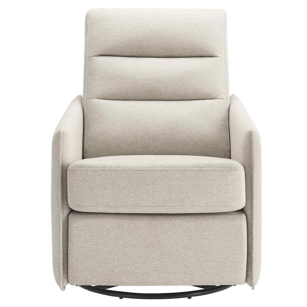 Etta Upholstered Fabric Lounge Chair. Picture 6