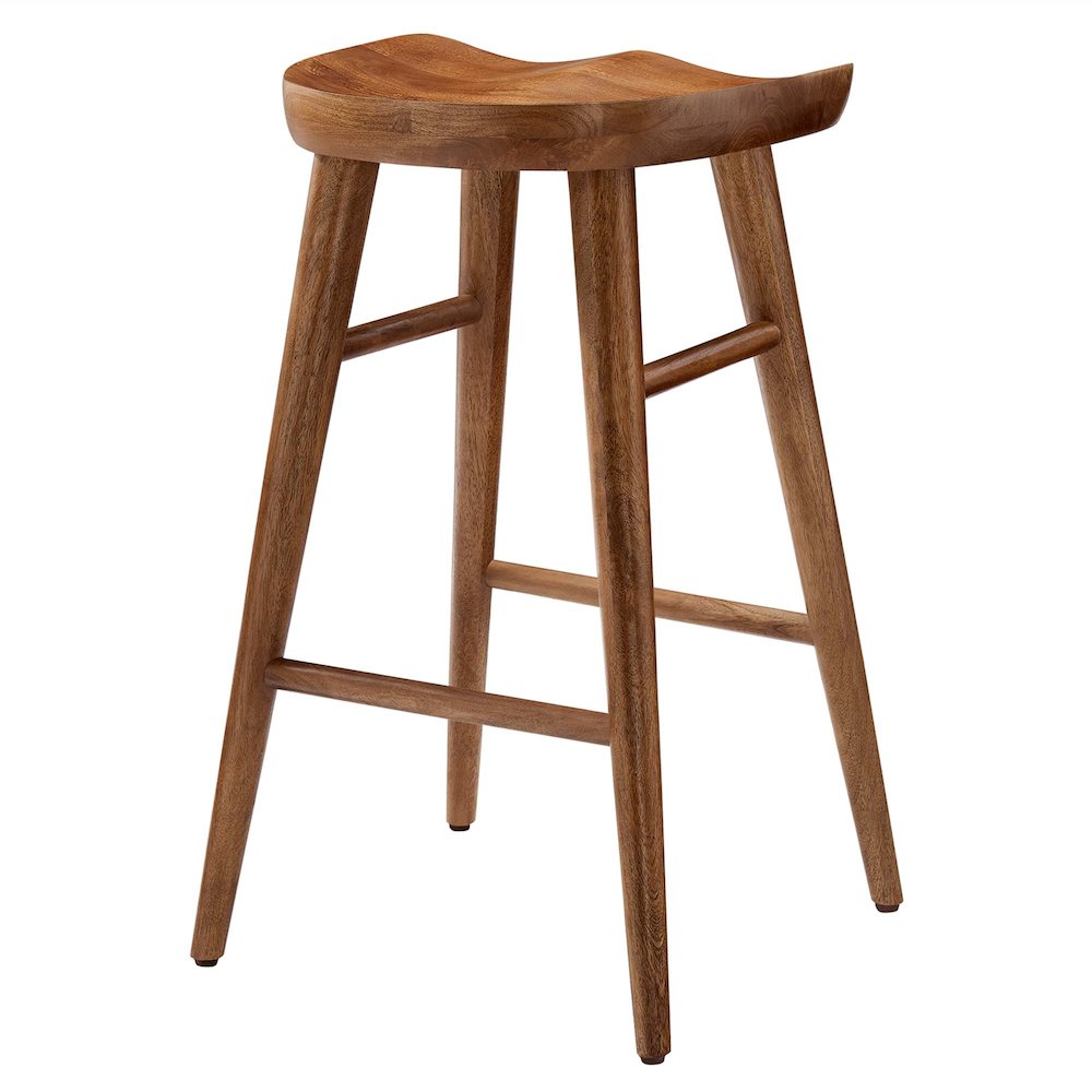 Saville Backless Wood Counter Stools Set of 2. Picture 6