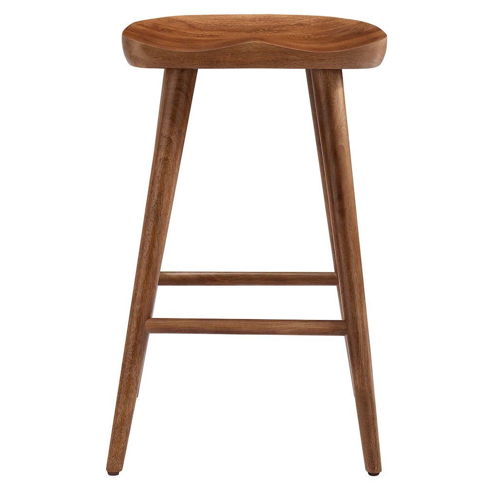 Saville Backless Wood Counter Stools Set of 2. Picture 7