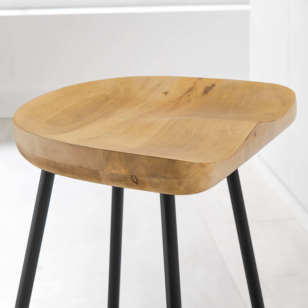 Concord Backless Wood Counter Stools Set of 2. Picture 10