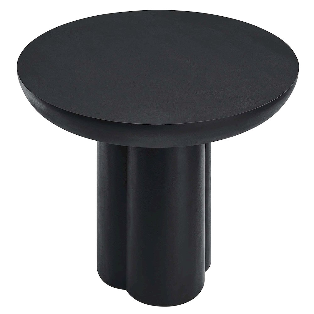 Caspian 40" Round Concrete Dining Table. Picture 4