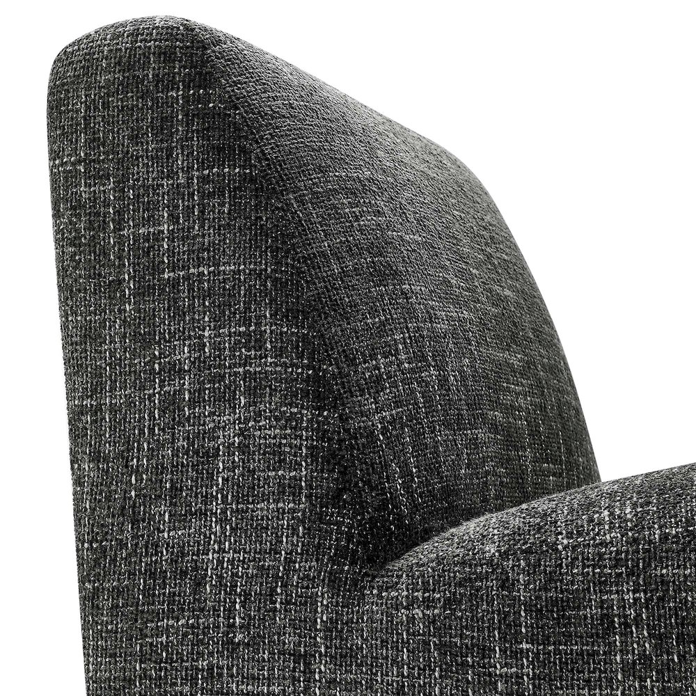 Amita Chenille Upholstered Accent Chair. Picture 7