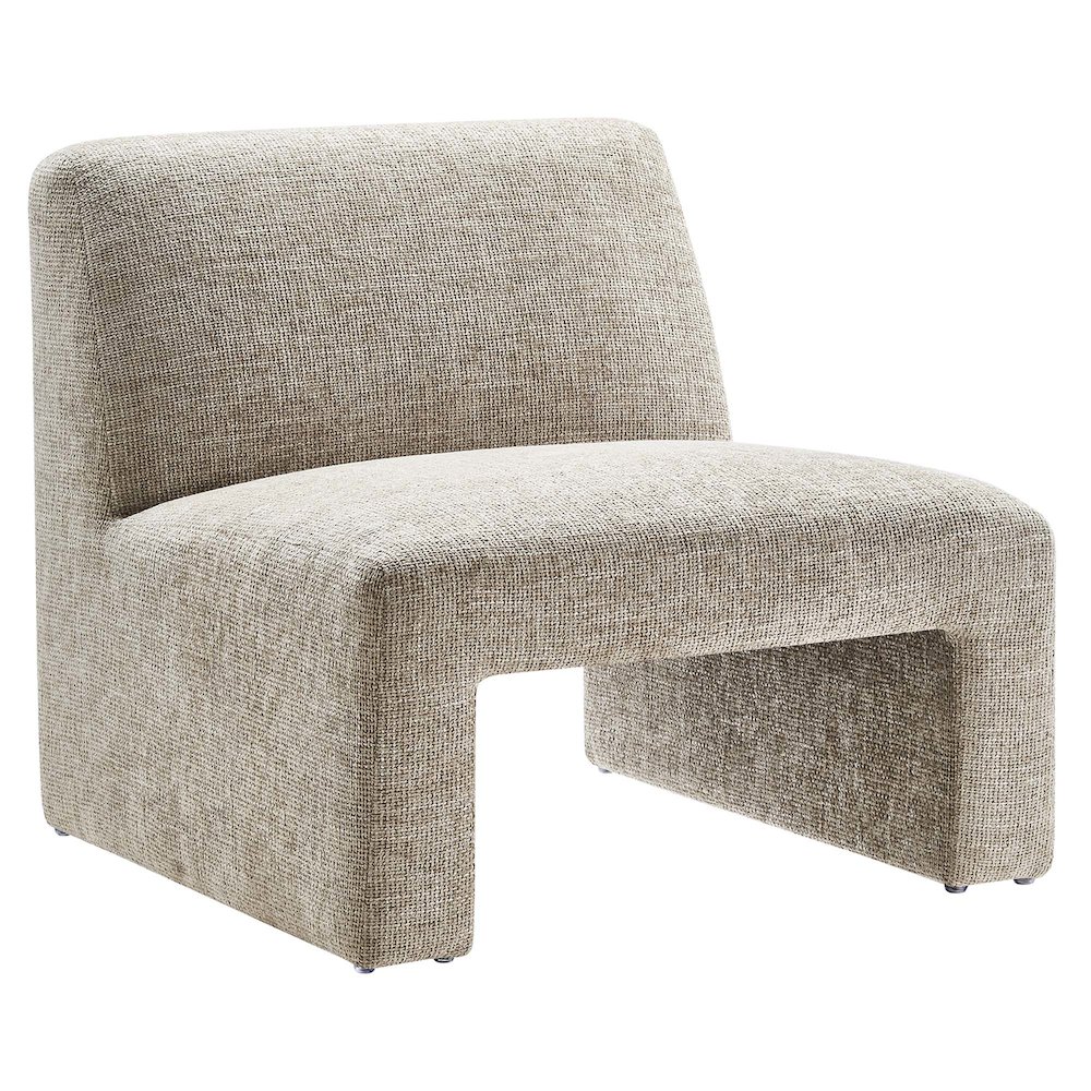 Amita Chenille Upholstered Accent Chair. Picture 1
