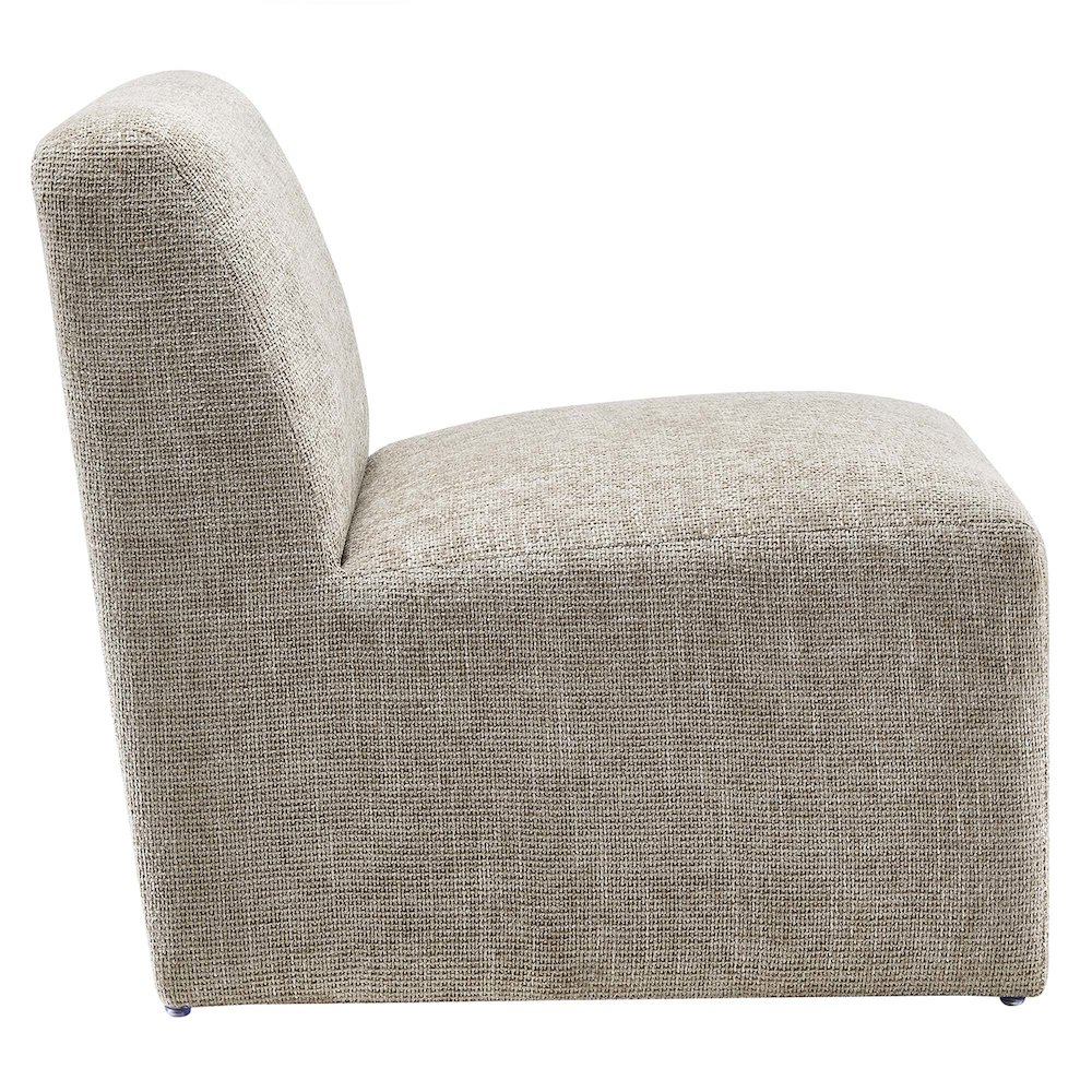 Amita Chenille Upholstered Accent Chair. Picture 4