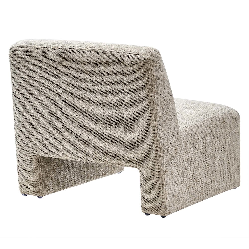 Amita Chenille Upholstered Accent Chair. Picture 5