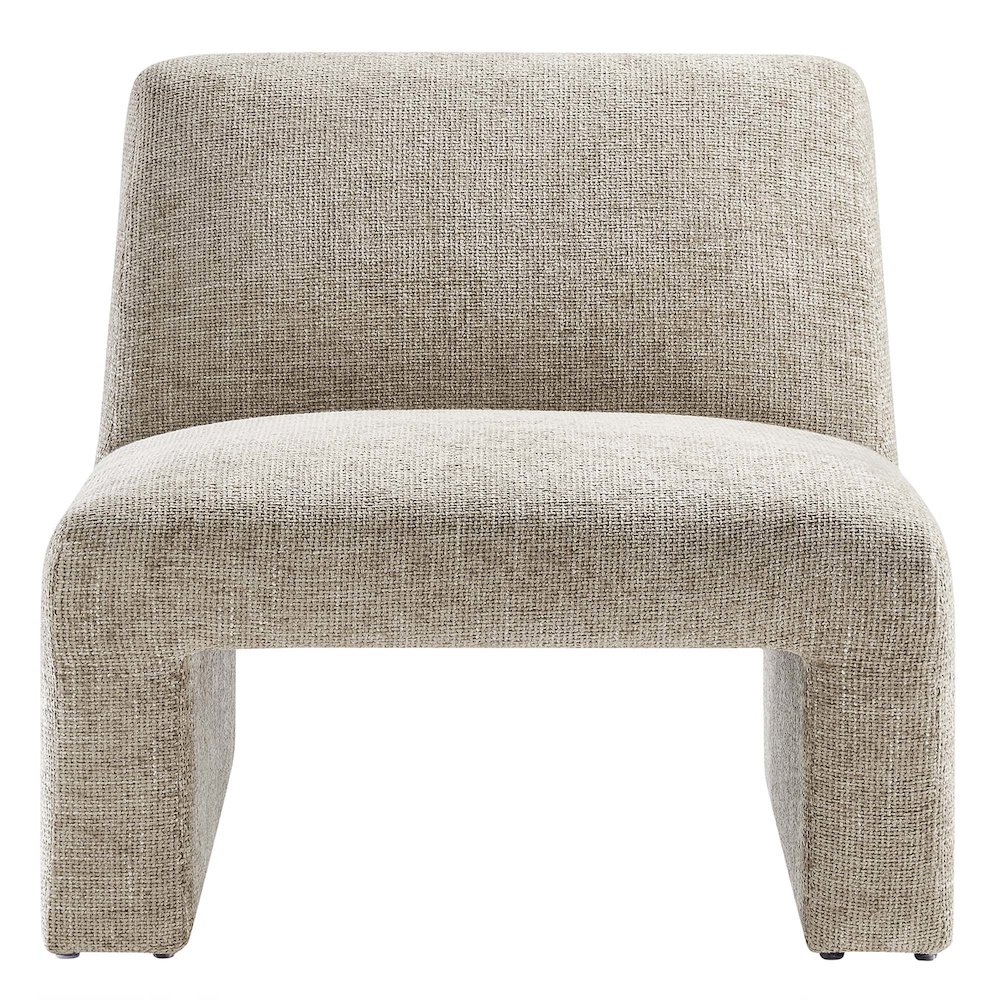 Amita Chenille Upholstered Accent Chair. Picture 6