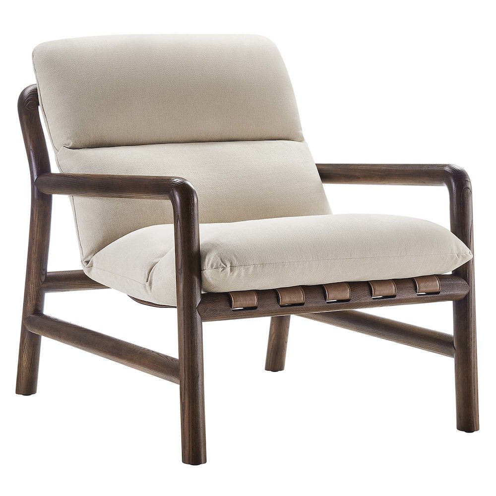 Paxton Wood Sling Chair. Picture 1