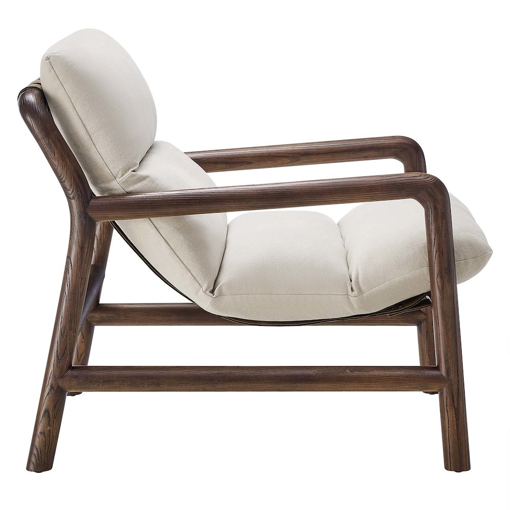 Paxton Wood Sling Chair. Picture 4