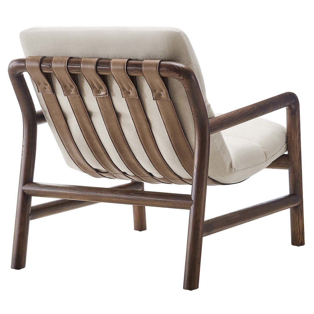 Paxton Wood Sling Chair. Picture 5